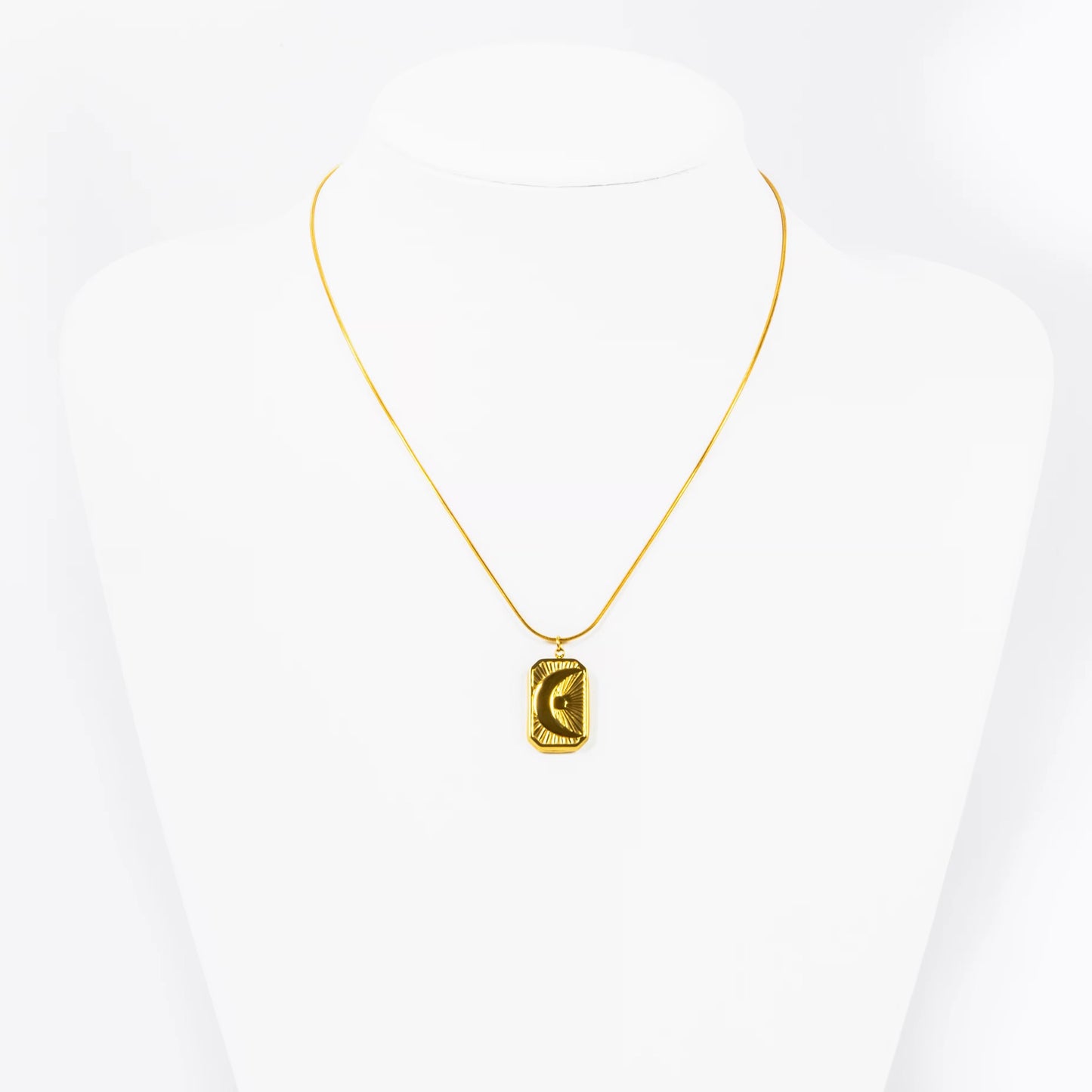 Vintage Moon Sun Pendant