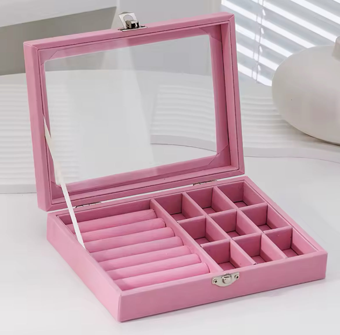 Transparent Jewelry Organizer