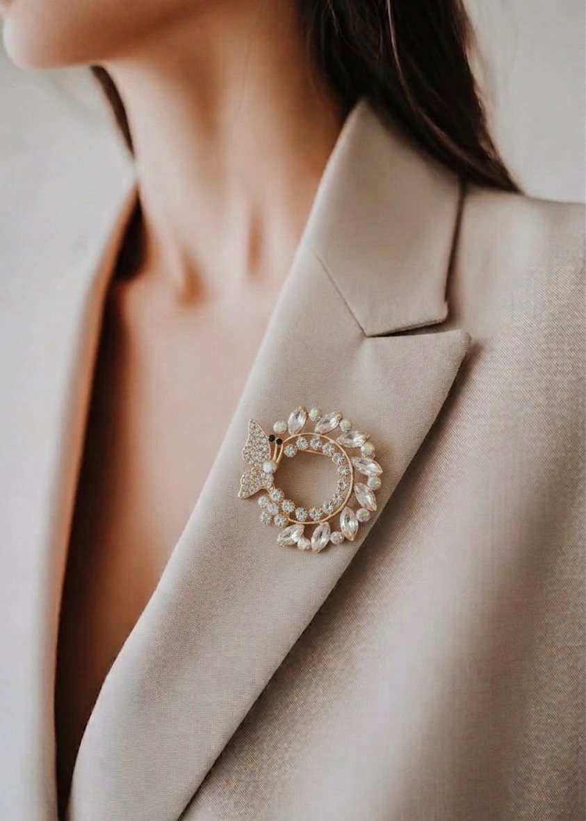 Orbit Brooch
