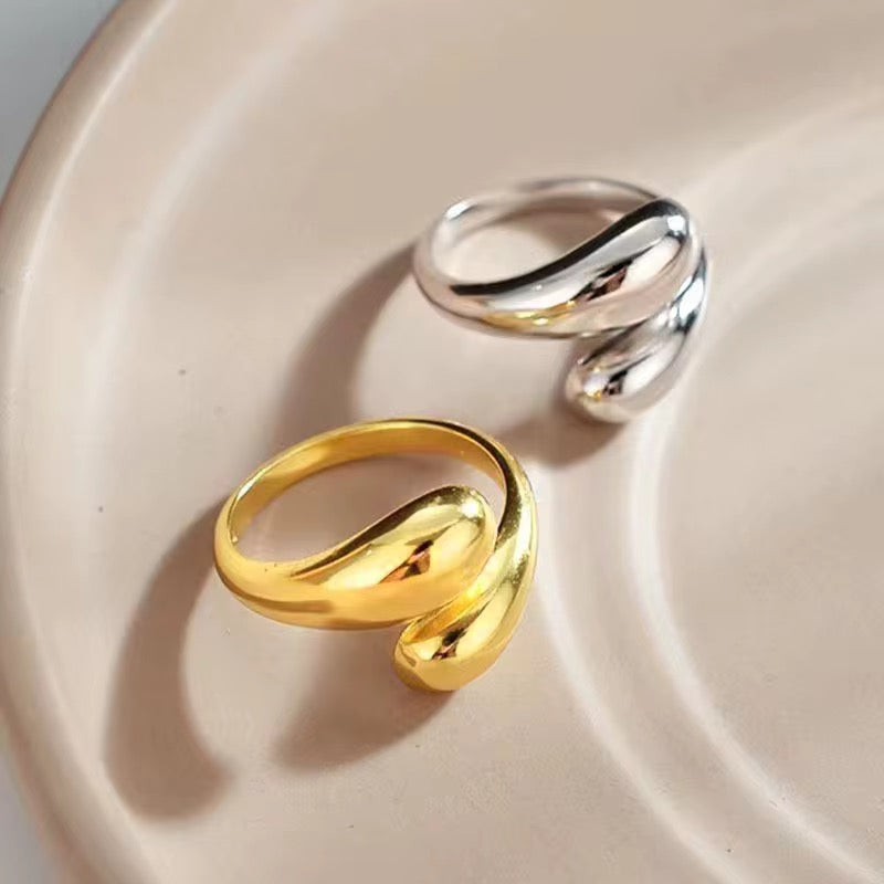 Adjustable Bumpy Statement Ring