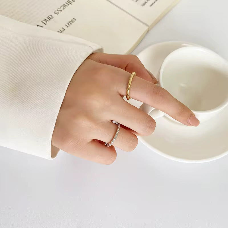 Single Beaded Ring