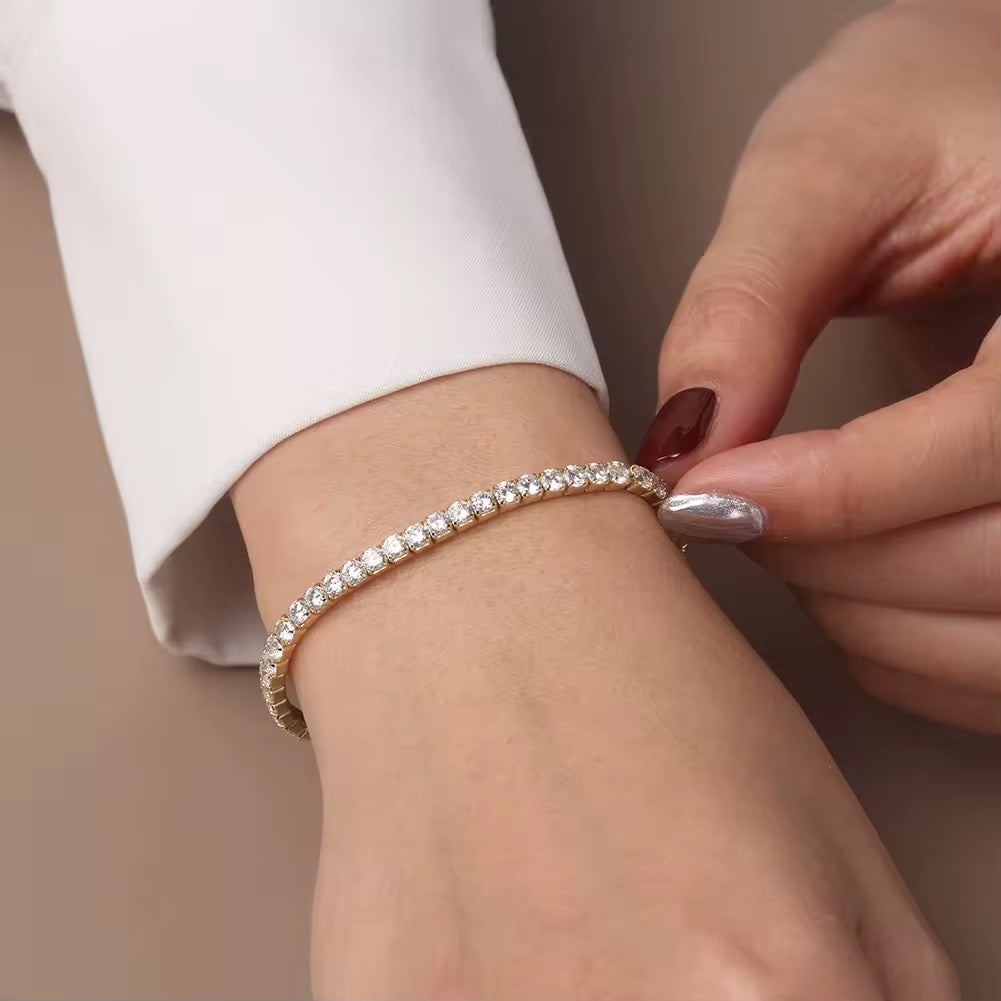 Elastic Rope Tennis Bracelet