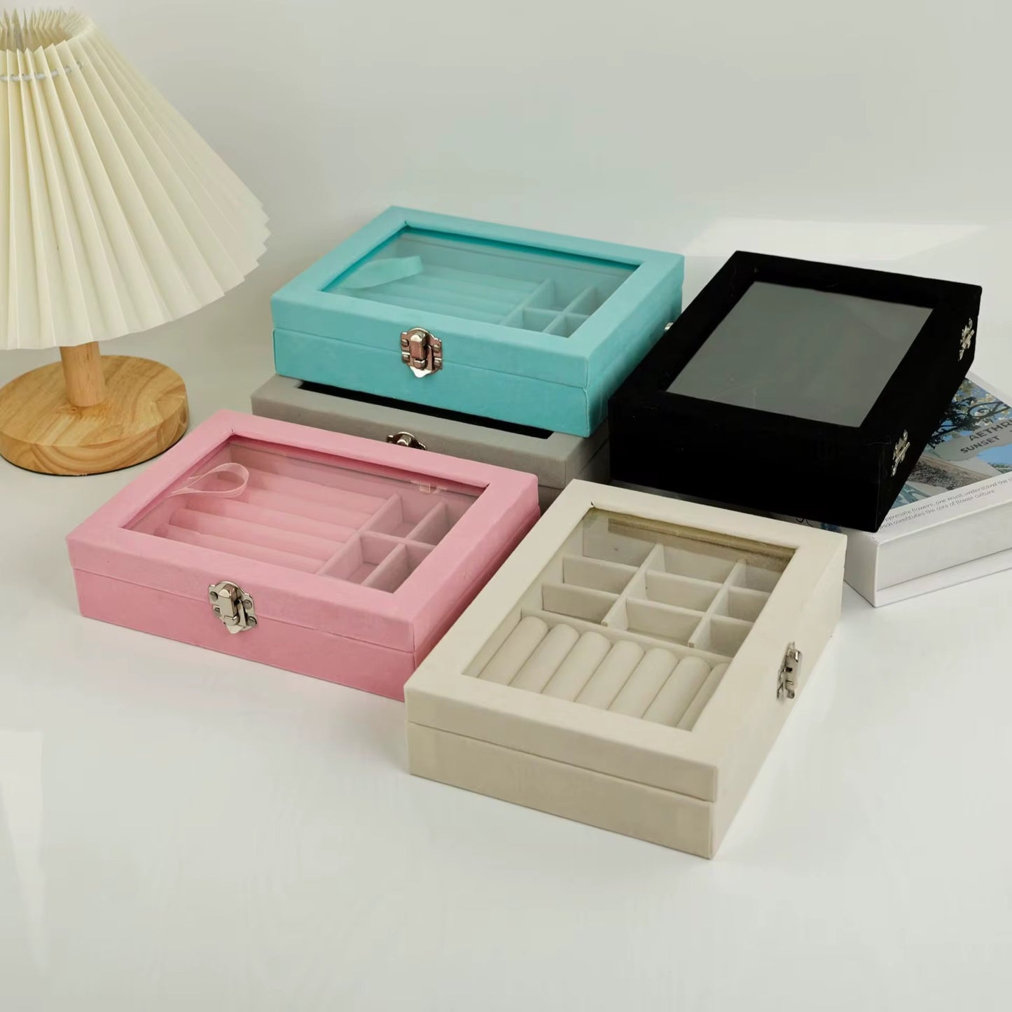 Transparent Jewelry Organizer
