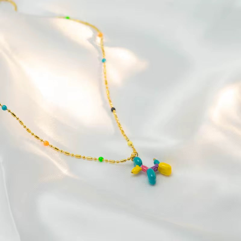 Balloon Dog Necklace
