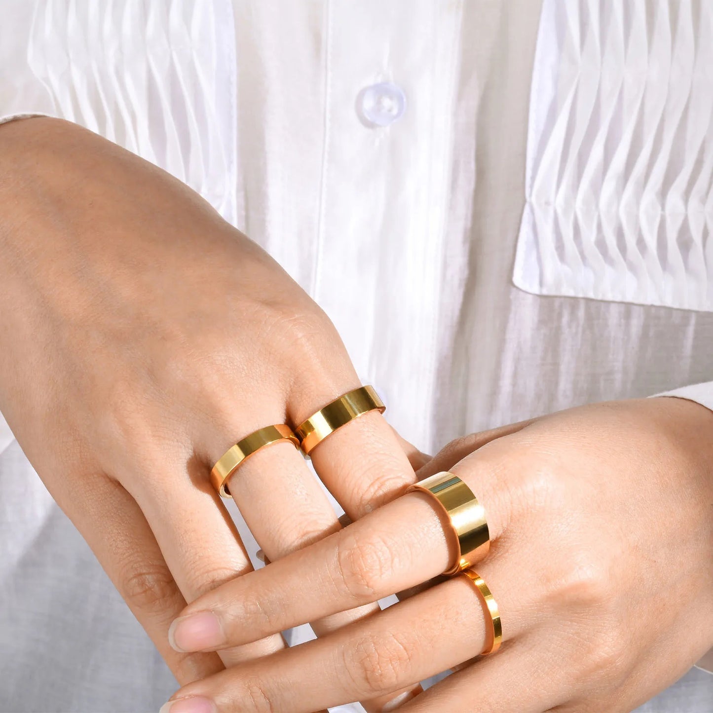 Rounded Edges Classic Rounded Rings