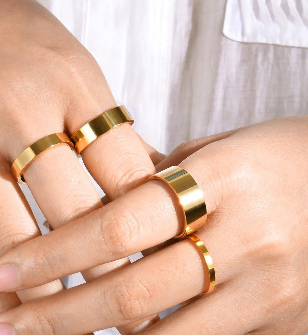 Rounded Edges Classic Rounded Rings