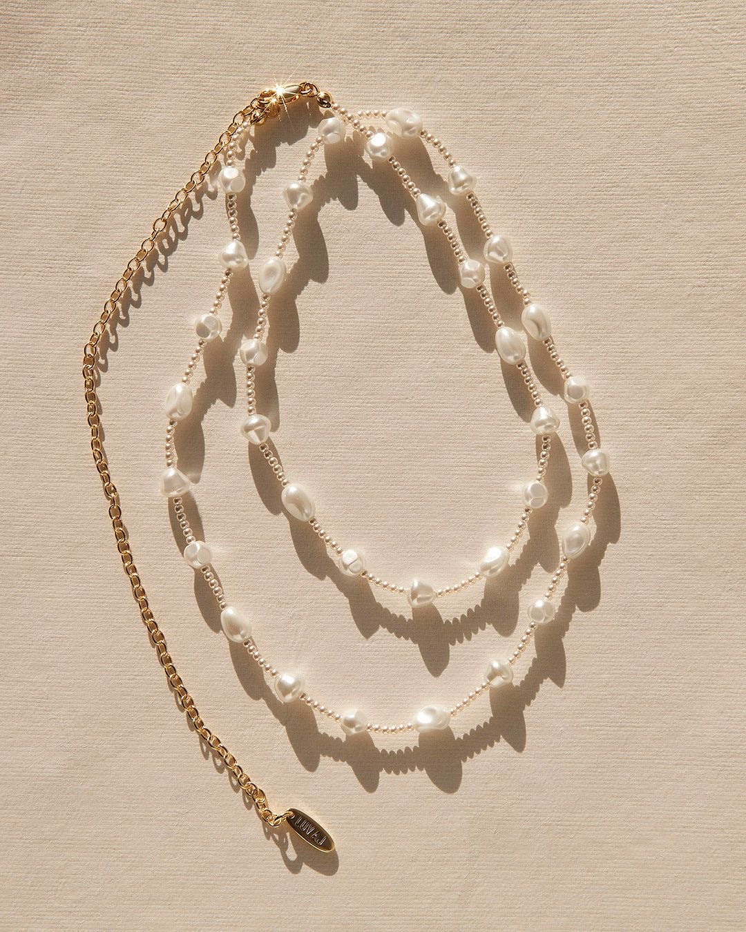 Messy Pearl with beads Belly waist Chain