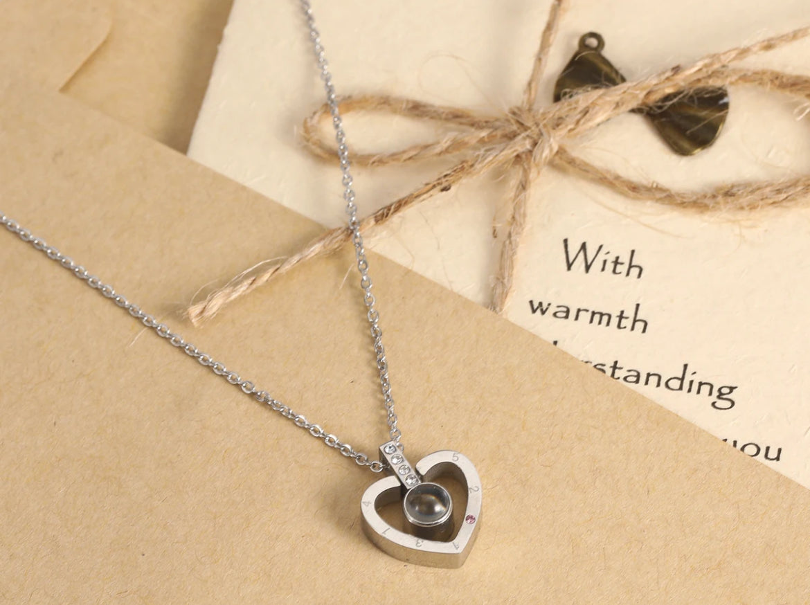Love Projection Heart Necklace