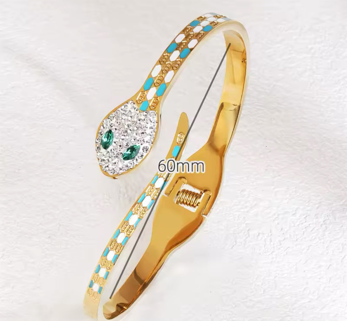 Luxury Zircon Snake