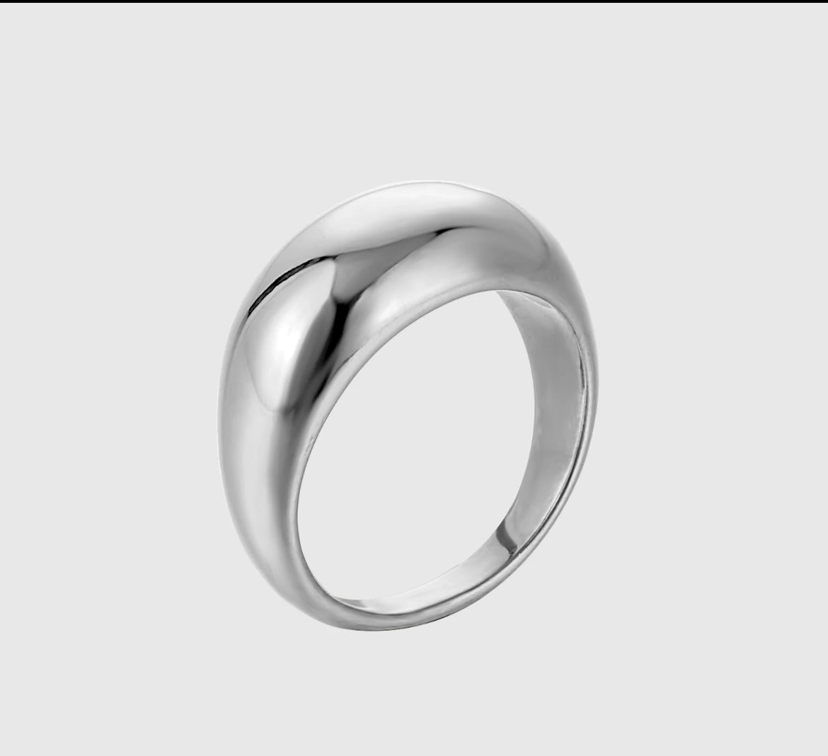 Thick Chunky Dome Ring