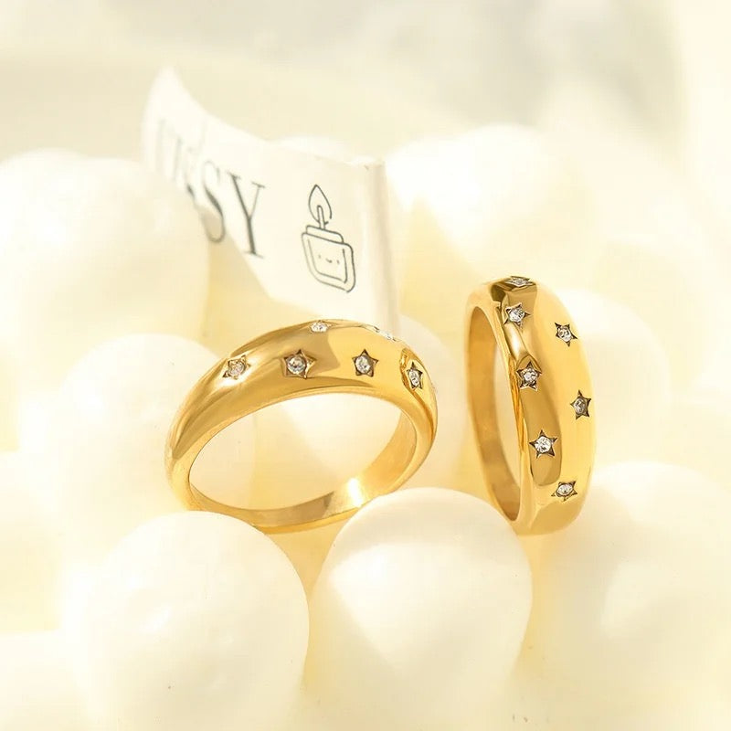 Mini Star Dome Ring