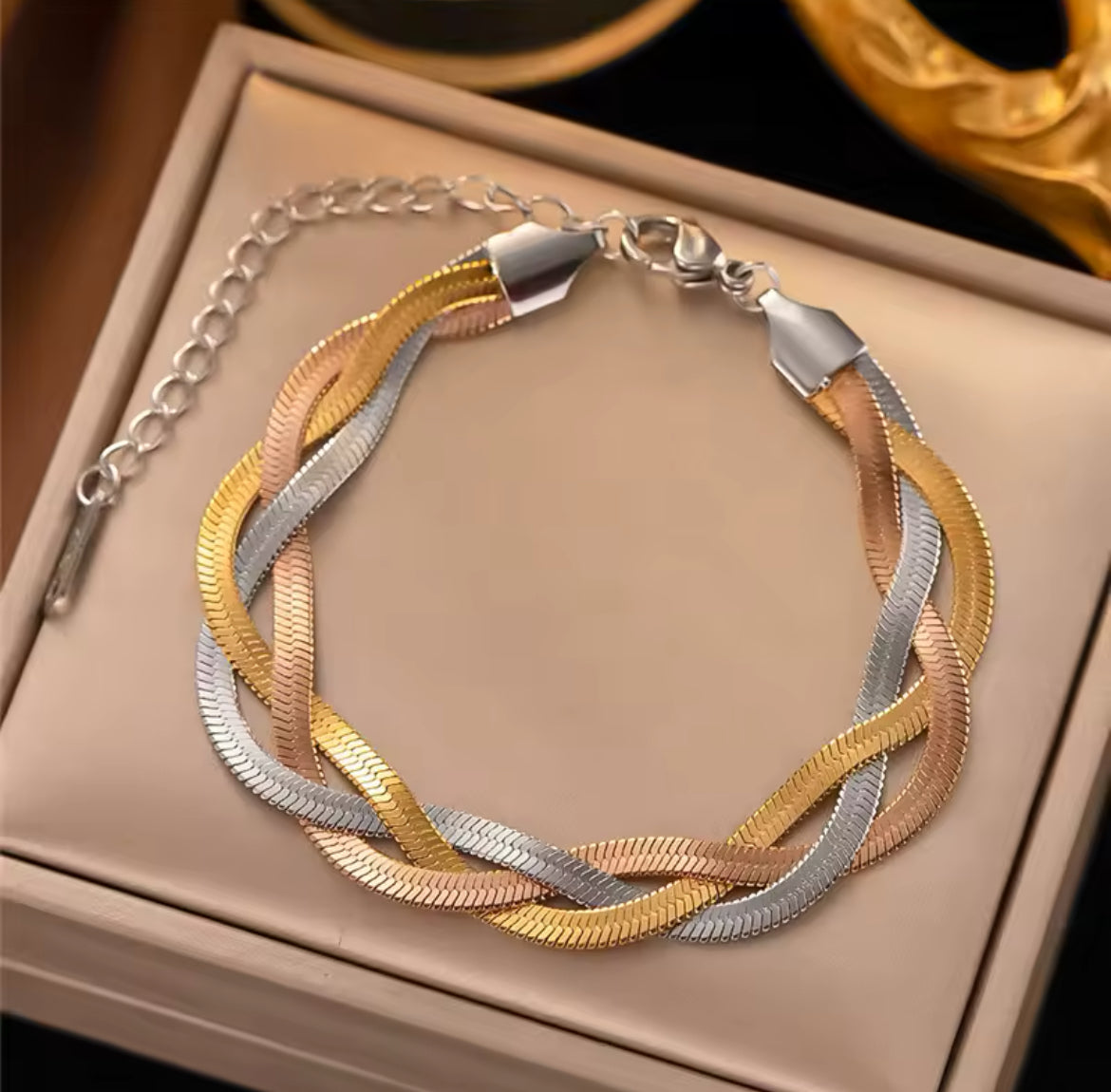 Braided Snake Bracelet