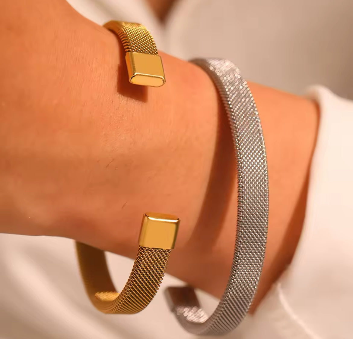 Braided Open Bracelet