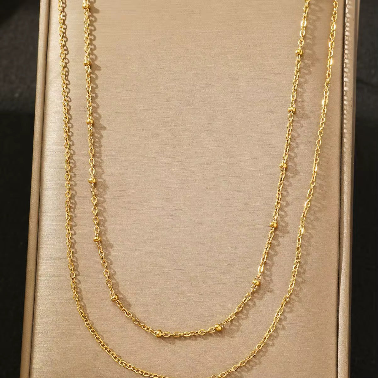 Set of 2 Minimal Belly Chains