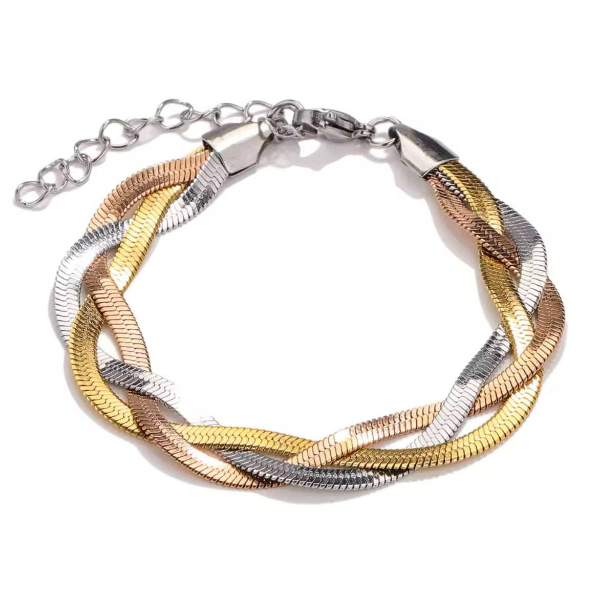 Braided Snake Bracelet