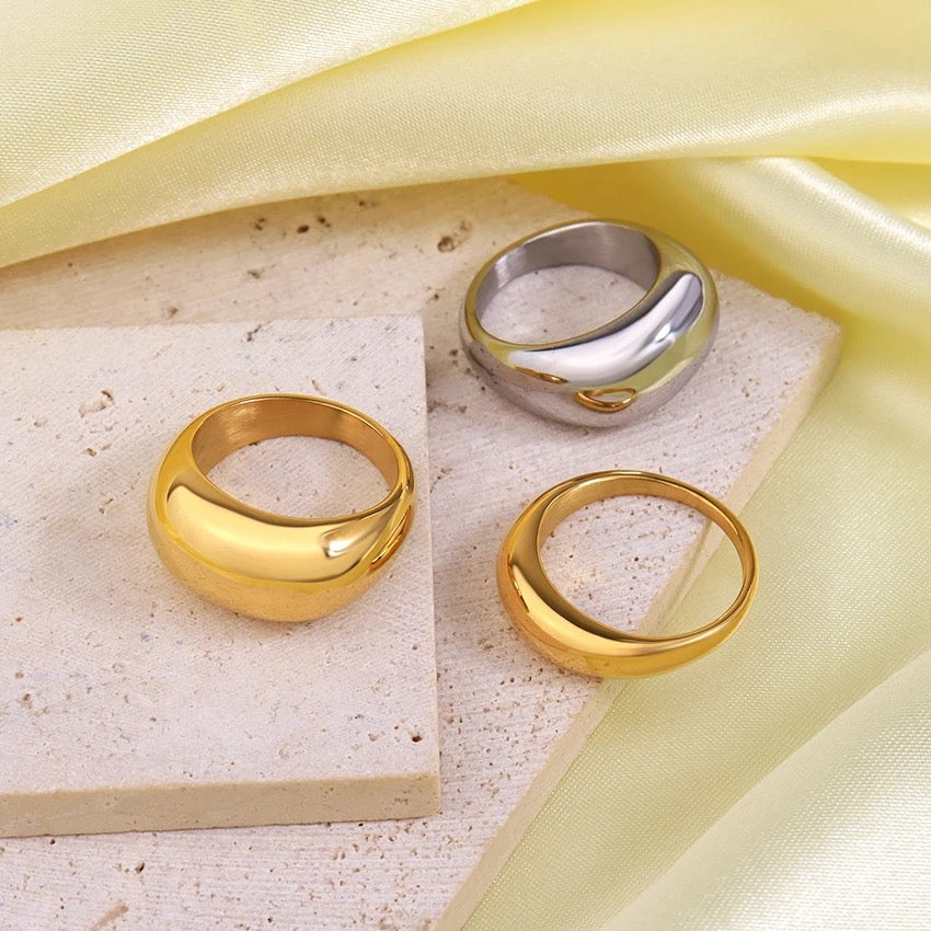 Thick Chunky Dome Ring