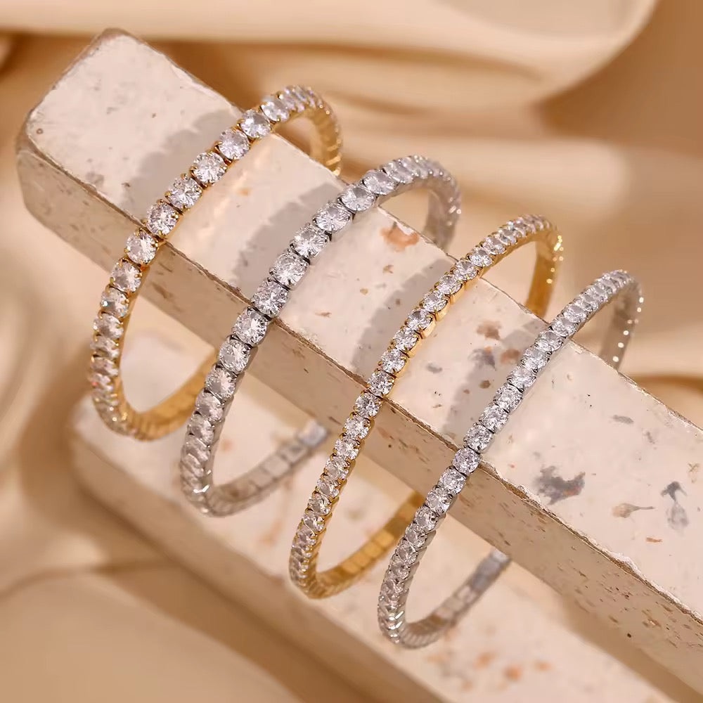 Elastic Rope Tennis Bracelet
