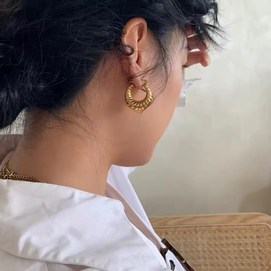 Classic Croissant Hoops