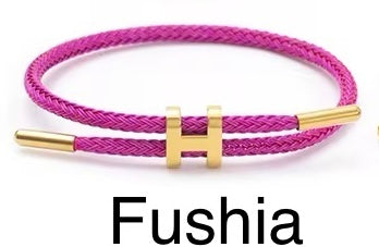 Waterproof Plastic H-Rope Bracelet