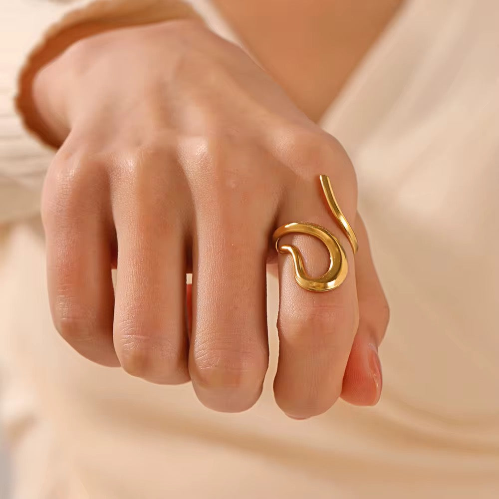 Irregular Long Ring