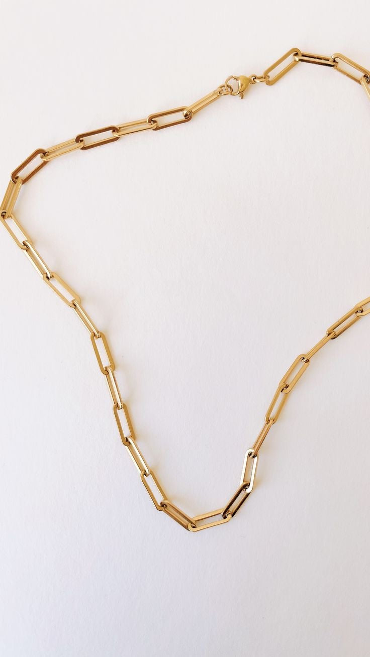 Paper Clip Necklace