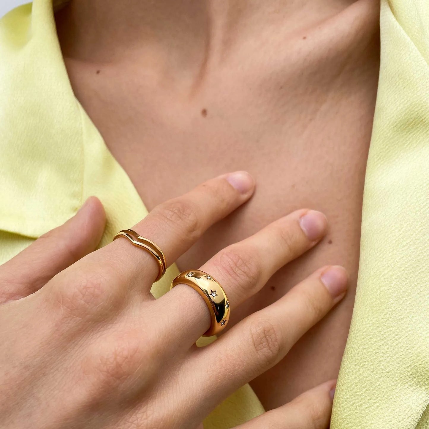 Irregular Open Ring