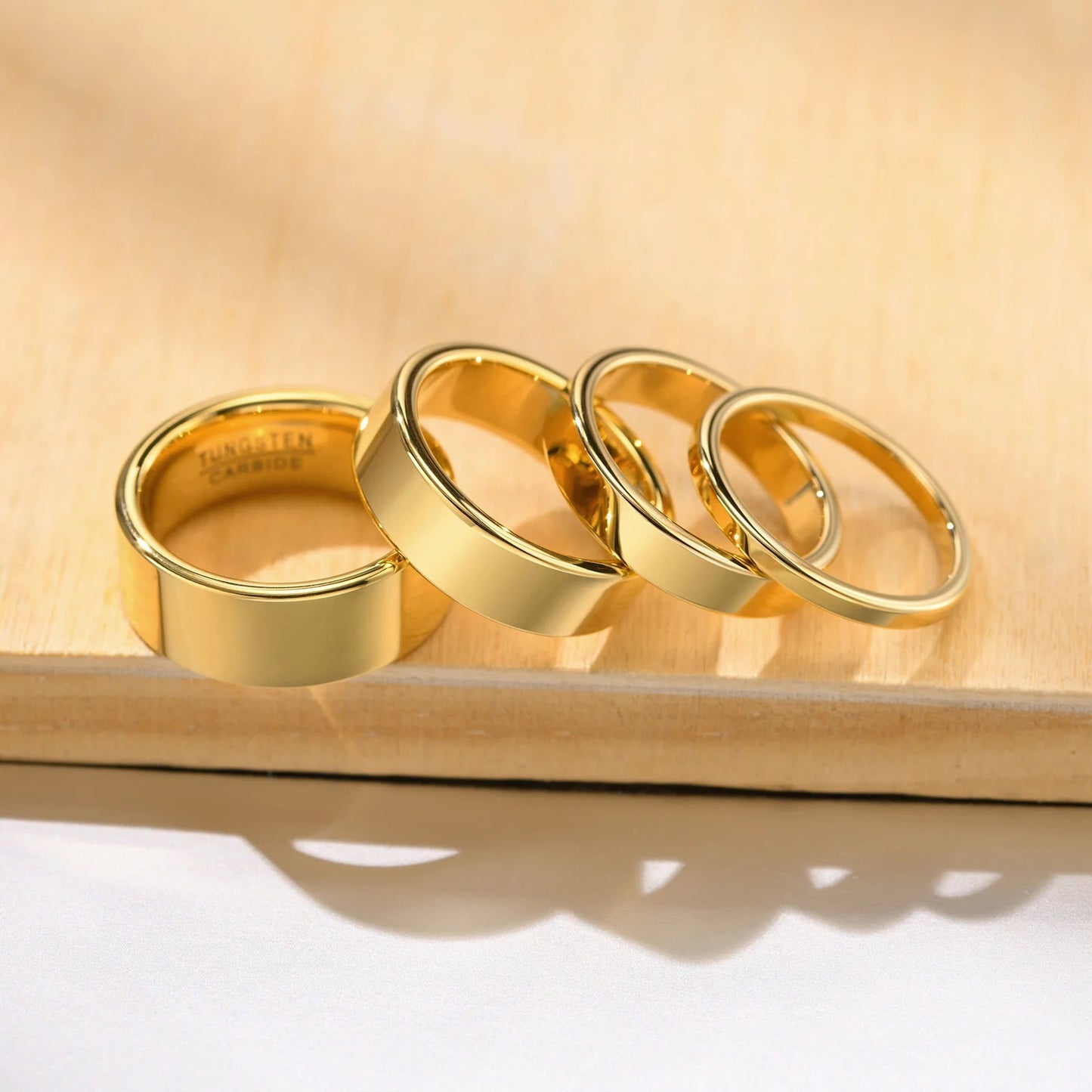 Rounded Edges Classic Rounded Rings