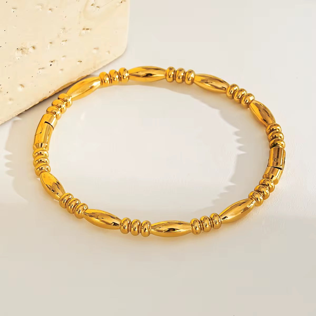 Bamboo Bead Bangle