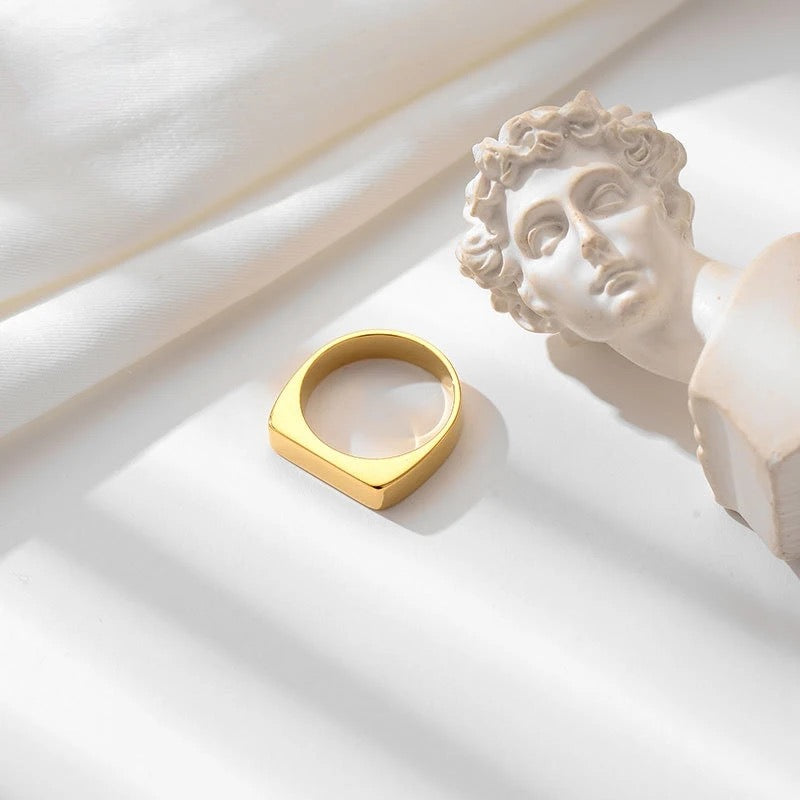Flat Plain Ring