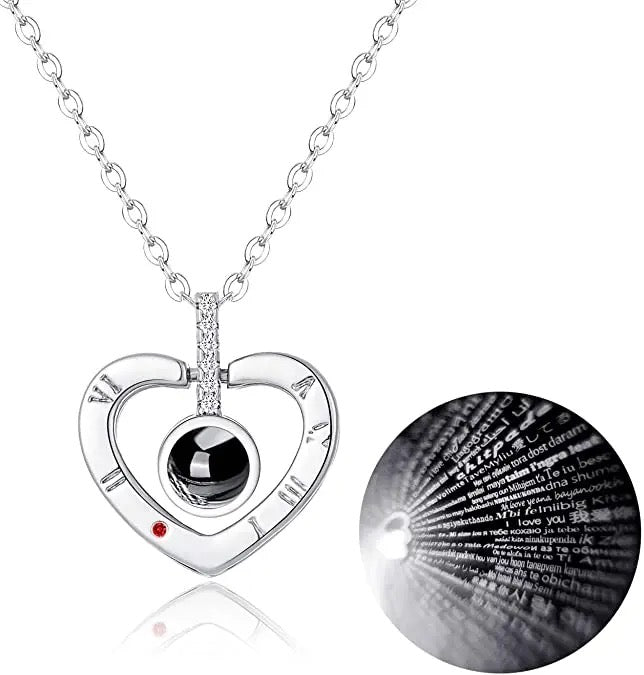 Love Projection Heart Necklace