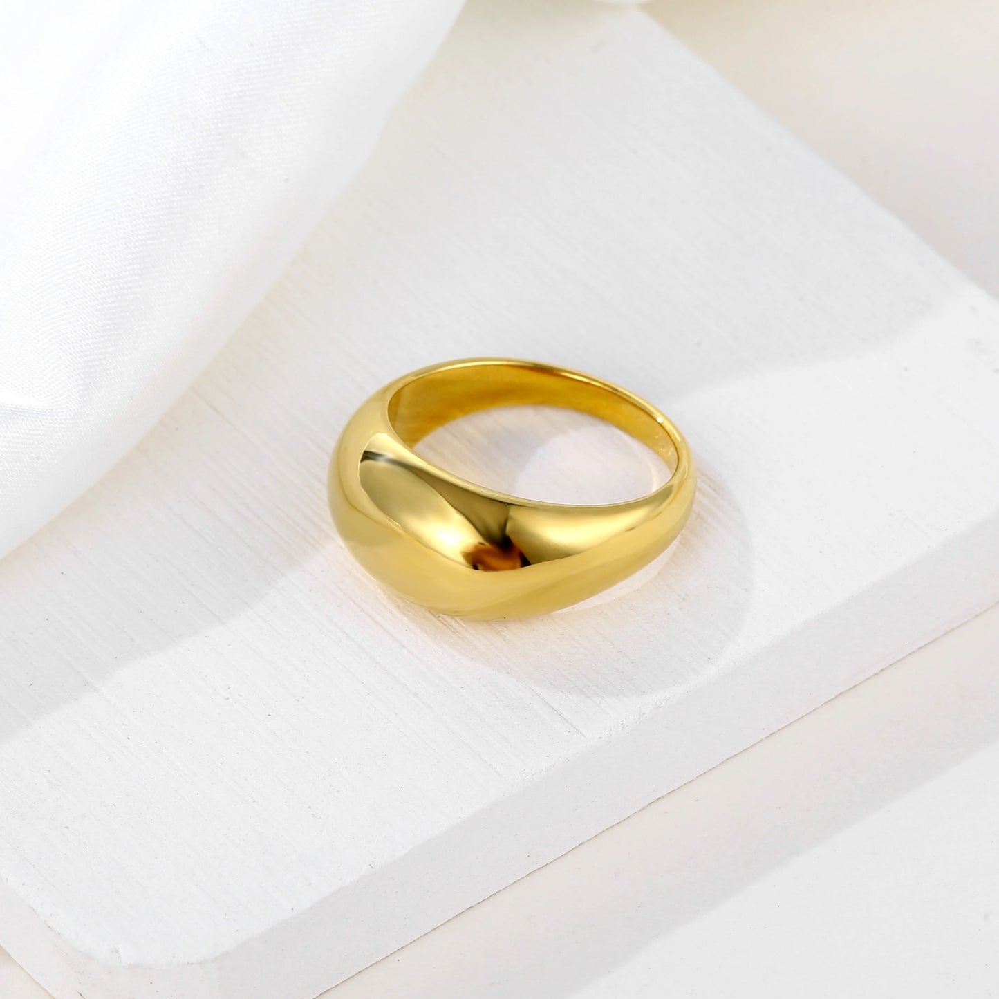 Thick Chunky Dome Ring