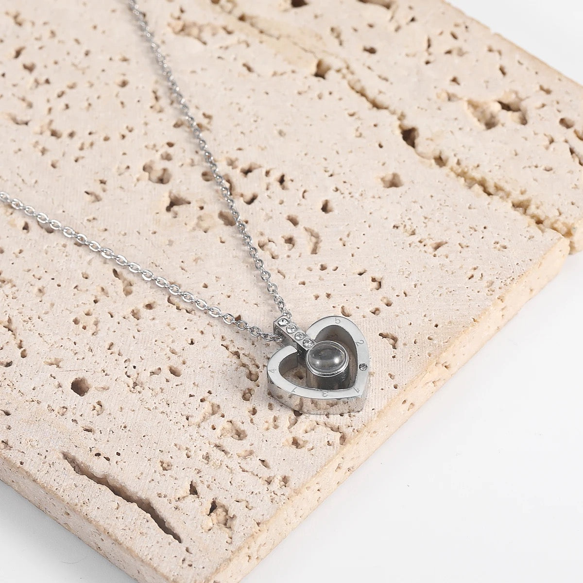 Love Projection Heart Necklace