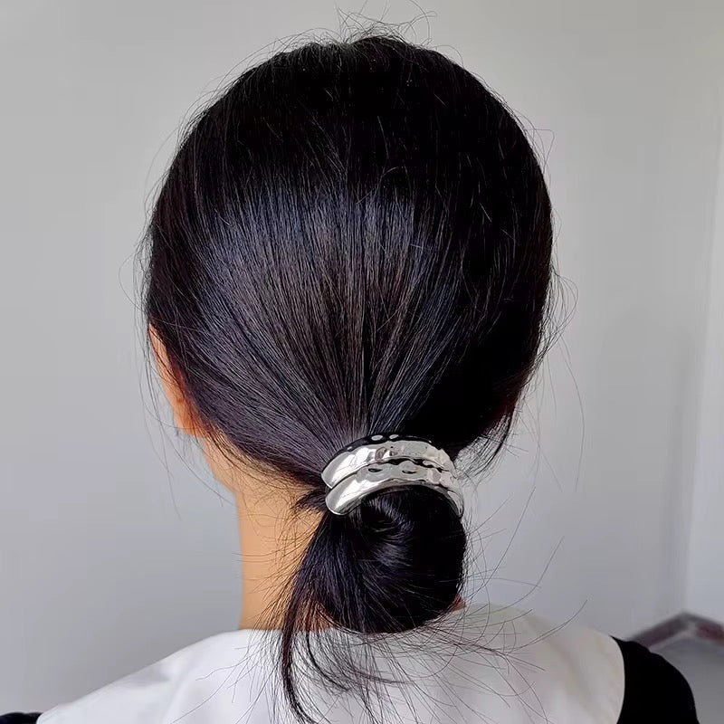Double Hammered Hair Cuff