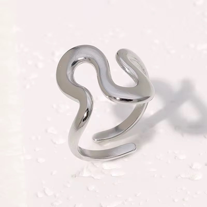 Snake Wave Rings