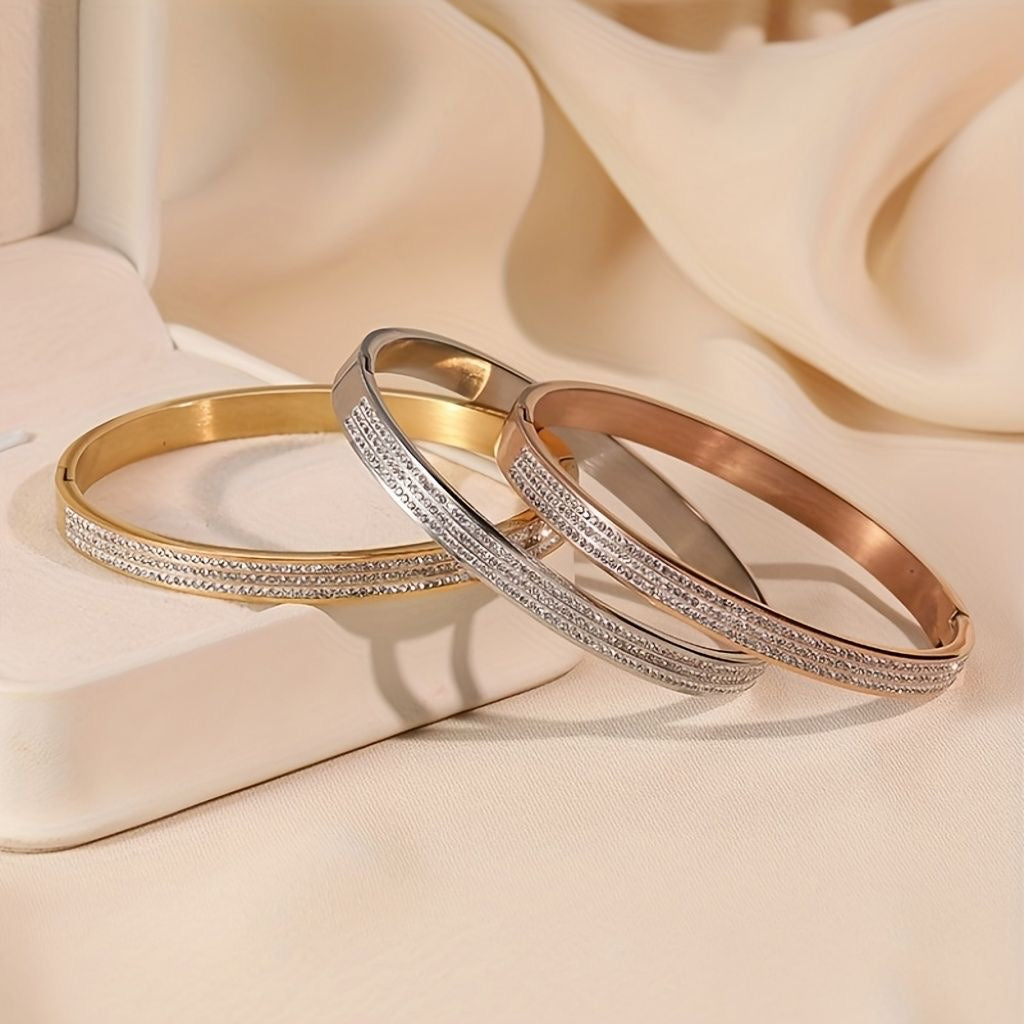 Triple Bling Bangle