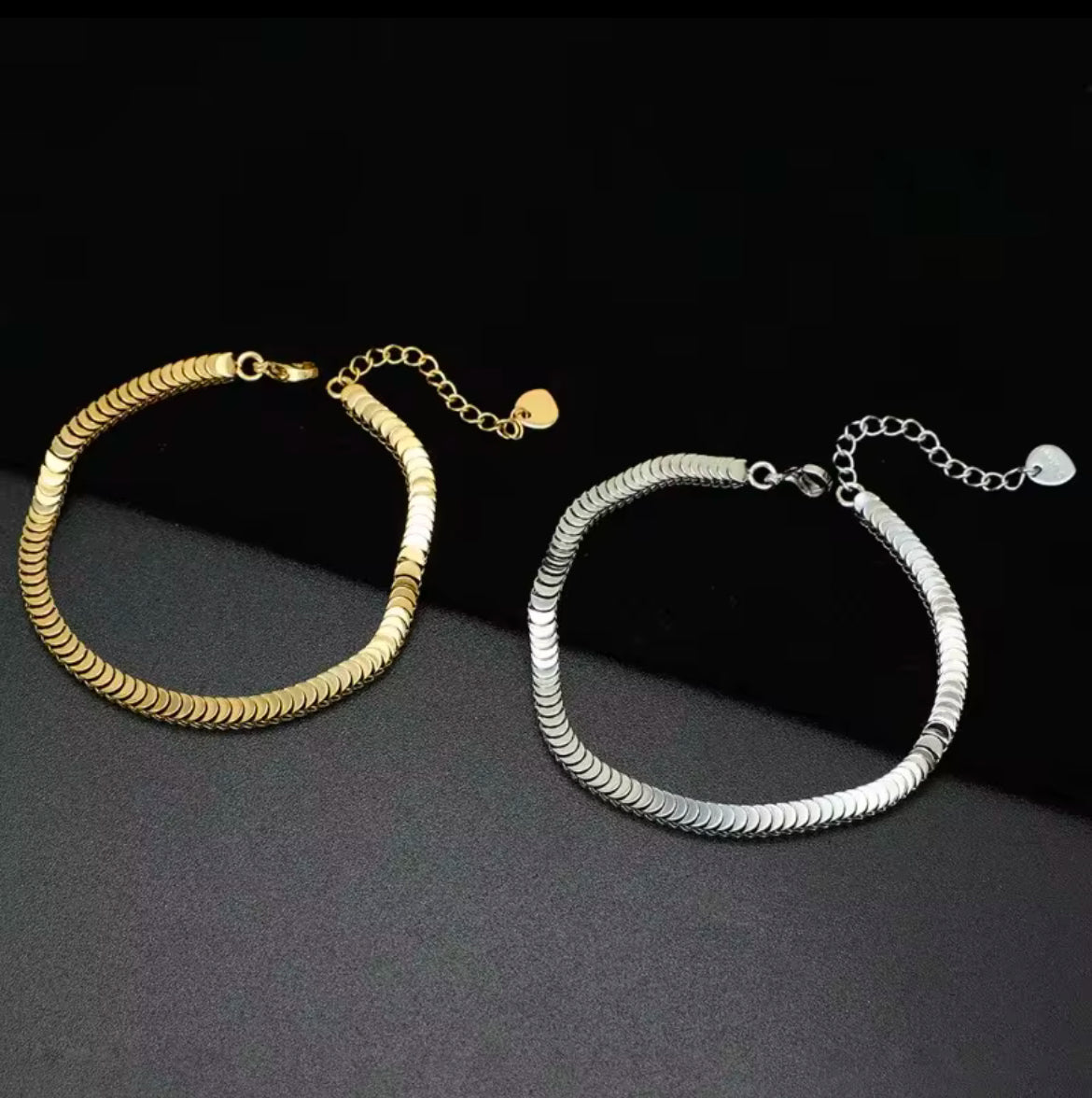Fish Scale Double Sided Bracelet