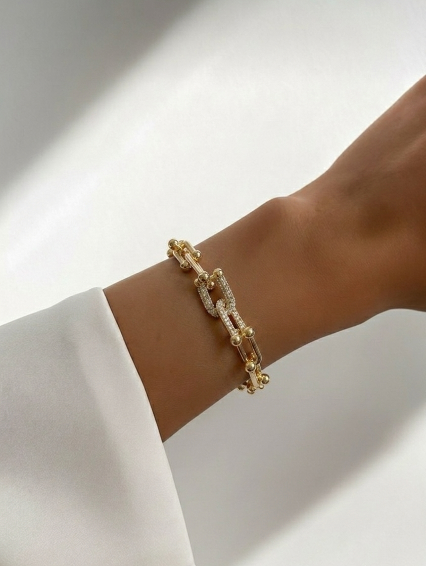 Tiffany Minimal Double Bracelet