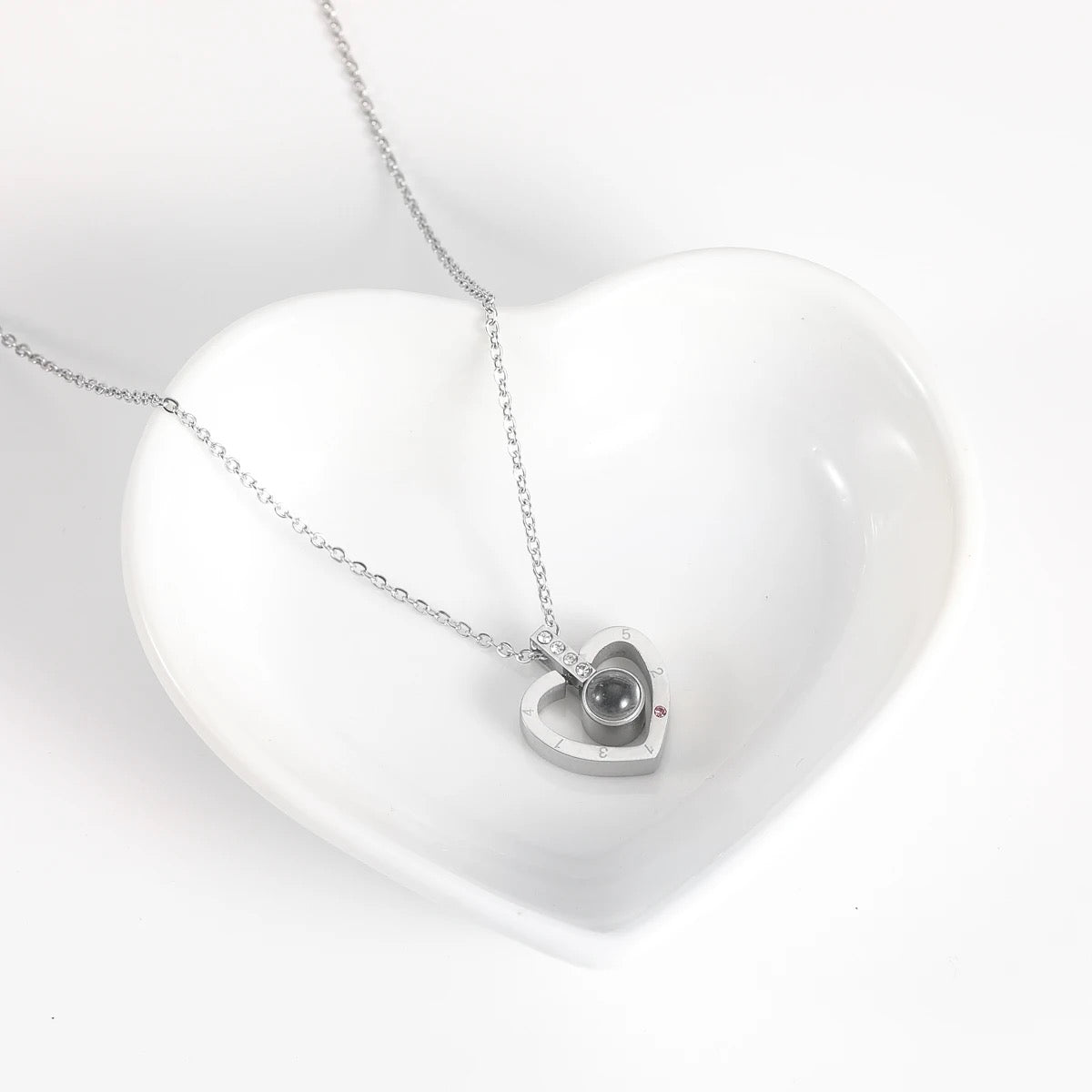 Love Projection Heart Necklace