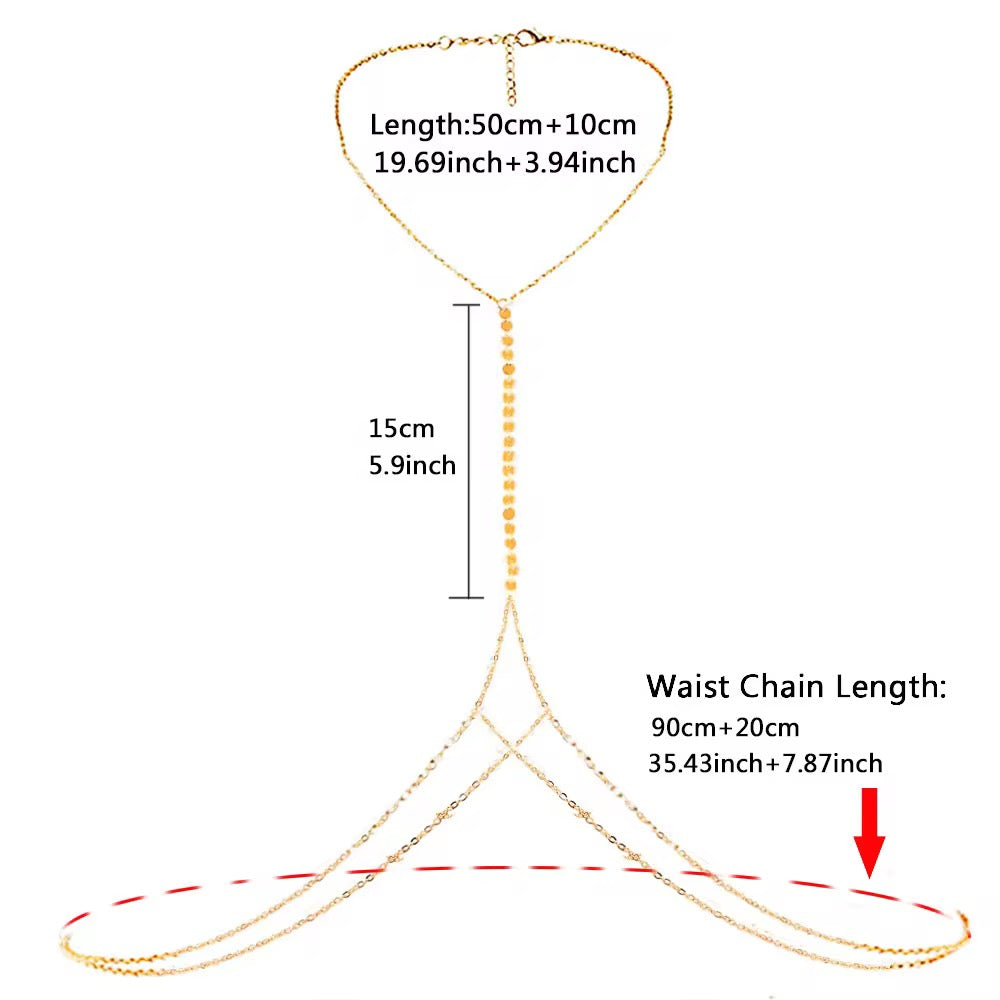 Ocean Veil Body Chain