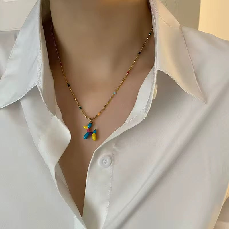 Balloon Dog Necklace