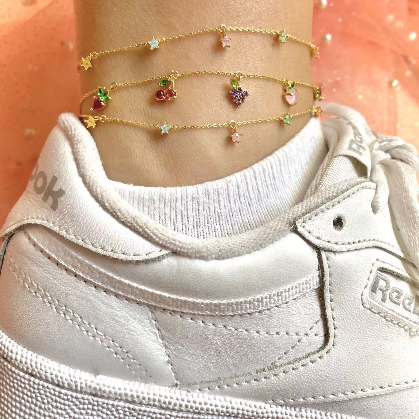 Tropical Anklets
