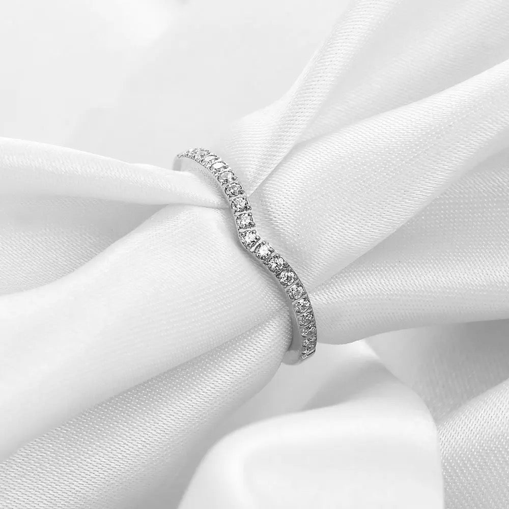 Single V Shape Ring