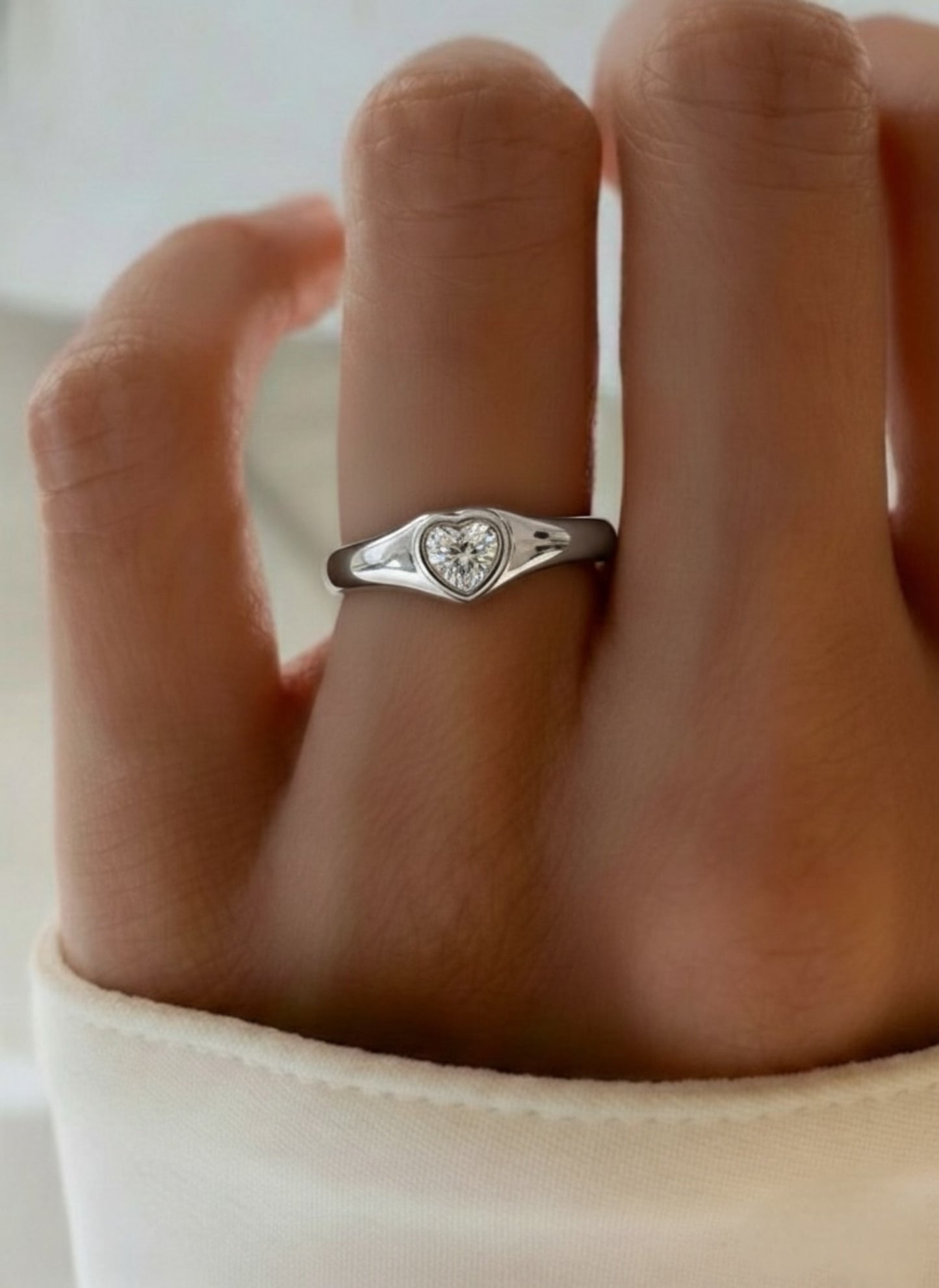 Heart Dome Ring