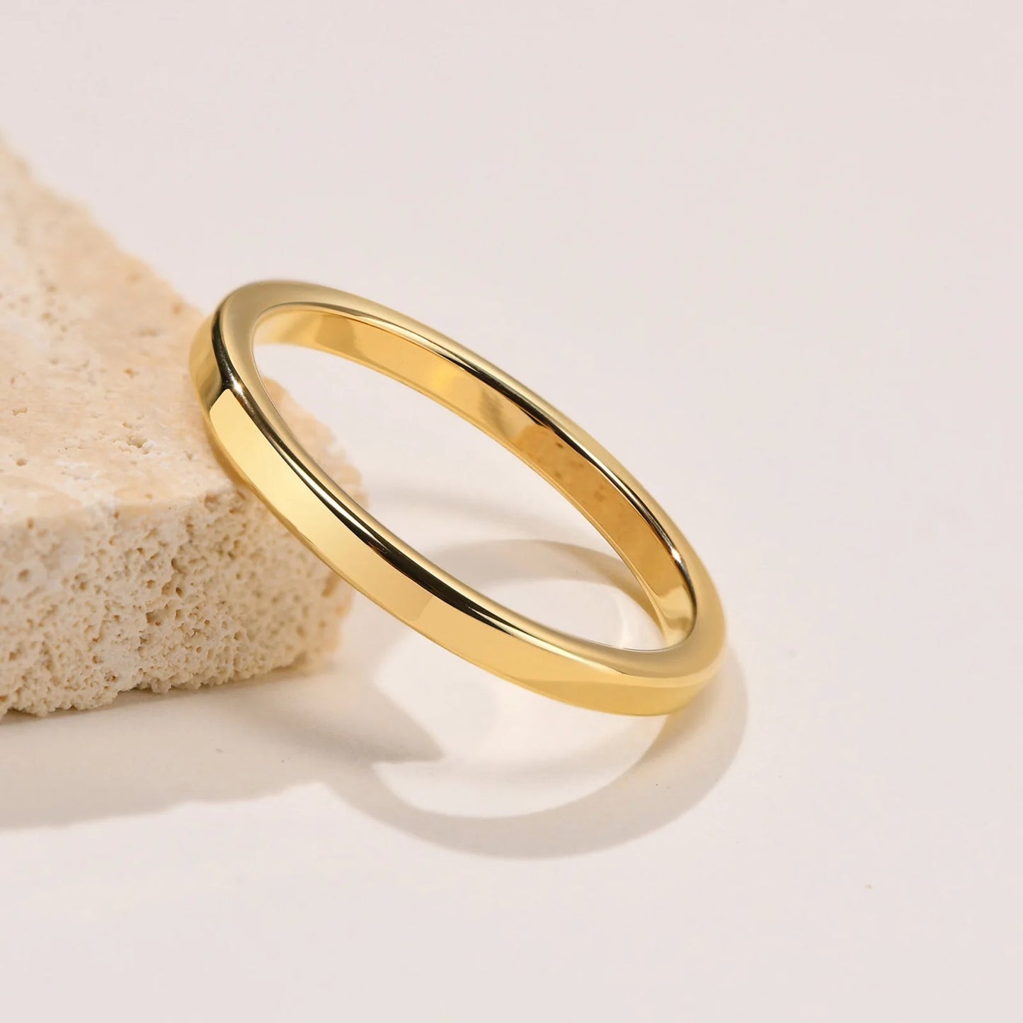 Rounded Edges Classic Rounded Rings