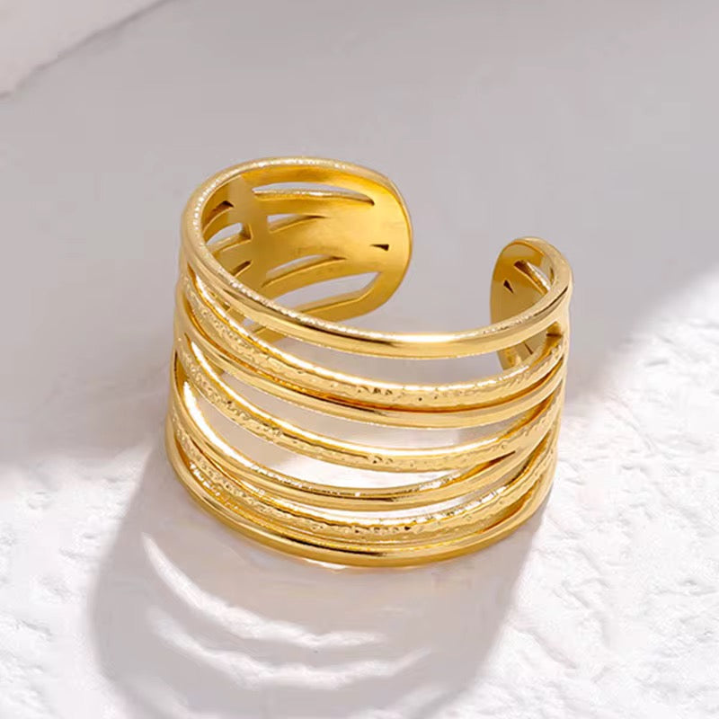 Adjustable Wired Ring