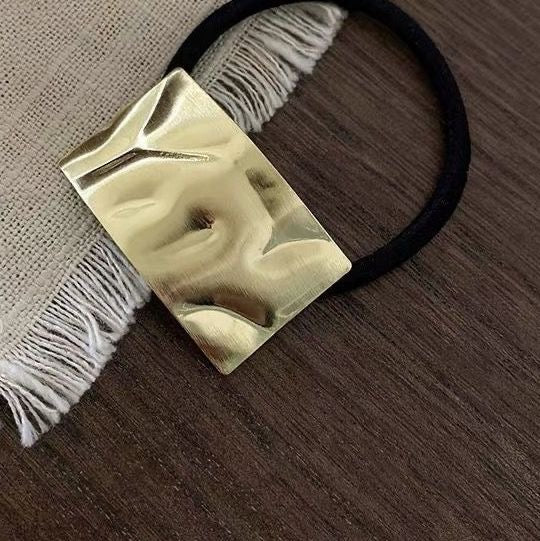 Rectangular Wave Hair Cuff