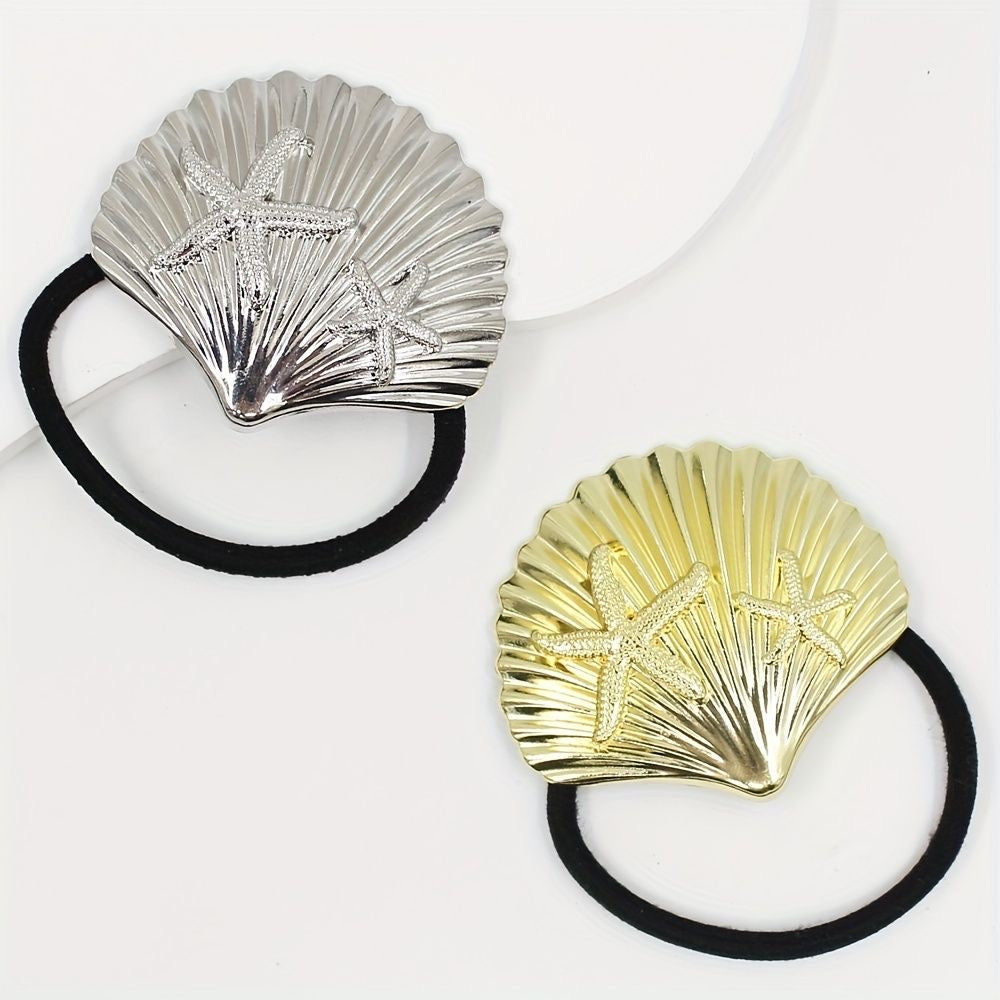 Star Shell Hair Cuff