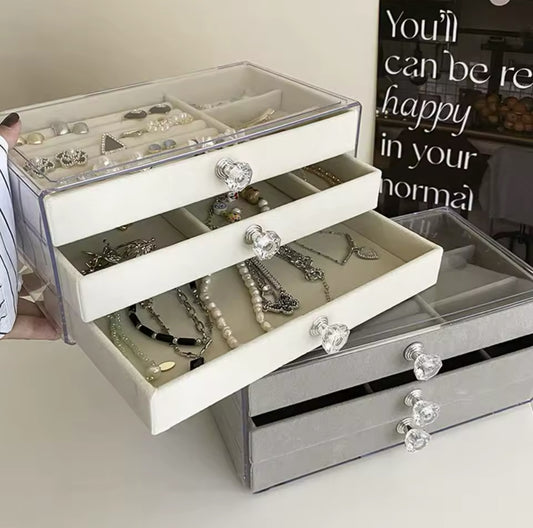 Triple Layer Jewelry Organizer