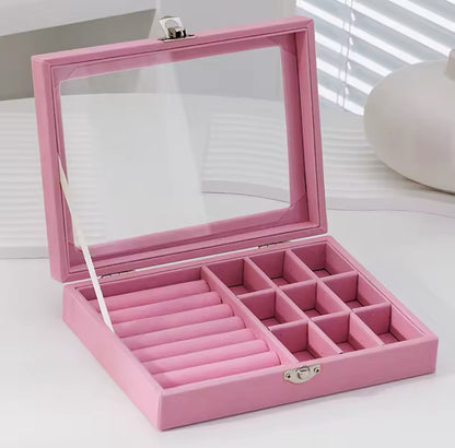 Transparent Jewelry Organizer