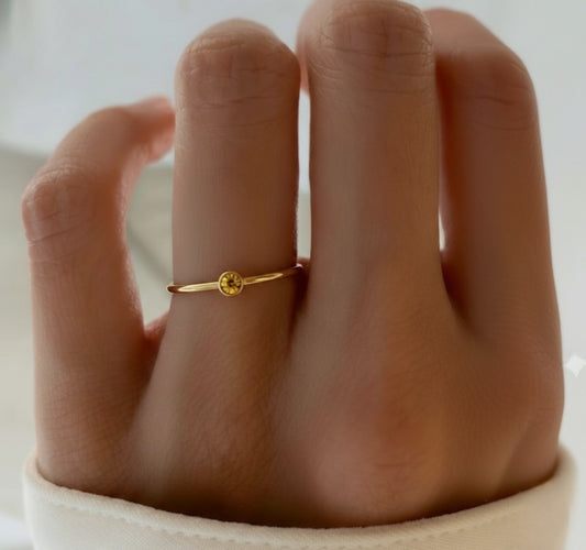 Yellow Grain Ring